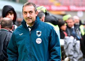 Serie A Sampdoria, Giampaolo: «Non capita tutti gli anni di battere il Milan»