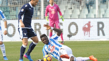 Serie A Pescara, Muntari: «Crediamo ancora nella salvezza»
