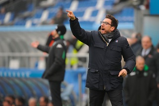 Serie A Sassuolo, Di Francesco: «Sconfitti? La colpa è tutta nostra»