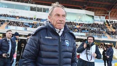 Serie A Pescara, Zeman impone i gradoni