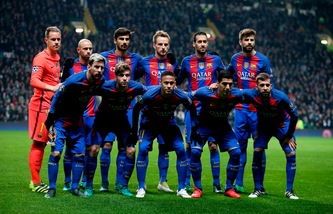 Barcellona: Piqué, Rakitic e Neymar diffidati, rischiano di saltare il ritorno