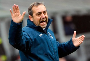 Serie A Sampdoria, Giampaolo: «Allegri arrabbiato? Non voleva soffrire...»