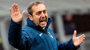 Serie A Sampdoria, Giampaolo: «Allegri arrabbiato? Non voleva soffrire...»