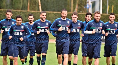 Bonucci generale, comanda il gruppo Italia in vista dell'Albania