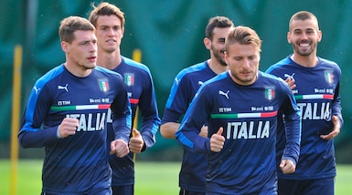 Belotti-Immobile: gli attaccanti azzurri sono già inseparabili a Coverciano
