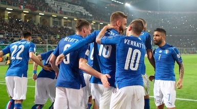 Qualificazioni Mondiali 2018, Italia-Albania 2-0: in gol De Rossi su rigore e Immobile