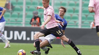 Serie A Palermo, Gazzi lavora in parte assieme al gruppo