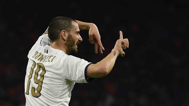 Olanda-Italia 1-2: Bonucci gol e dedica alla famiglia