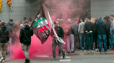 Juventus, la carica dei tifosi a Barcellona: «Ti dedichiamo la nostra vita»