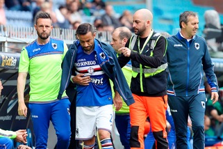 Serie A Sampdoria, rientra in gruppo Quagliarella