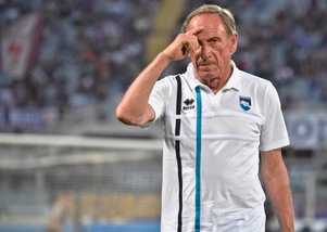 Serie B: Pro Vercelli pari, Novara ko. Frosinone in vetta, Zeman beffato