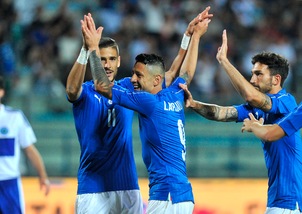 Italia-San Marino 8-0: tris di Lapadula, gol di Caldara e perla di Politano