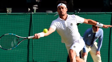 Fognini spaventa Wimbledon, ma Murray la spunta e vola agli ottavi