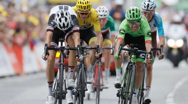 Tour de France, nona tappa: vince Uran Uran al fotofinish