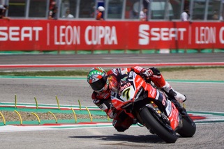 SBK Ducati, Davies: «Gara difficile ma sono contento»