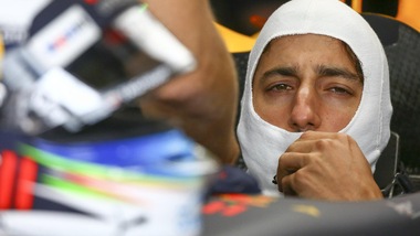 F1 Red Bull, 5 posizioni in meno per Ricciardo