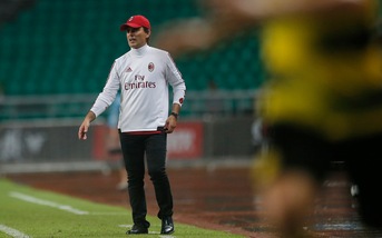 Milan, Montella: «Per la prima di Europa League non saremo al meglio»