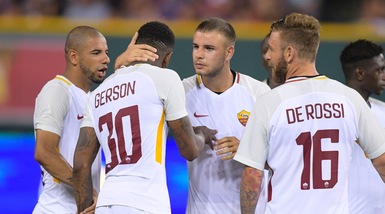 International Champions Cup, Roma ko ai rigori con il Psg