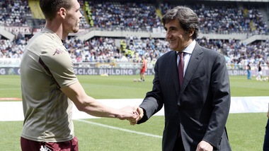 Torino, Cairo stringe la mano a Belotti: «Non lo vendo»