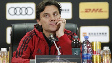 Serie A Milan, Montella: «Mi è piaciuta la voglia della squadra»