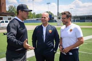 Roma, l'ad Gandini suona la carica: «Siamo noi l'anti Juve»