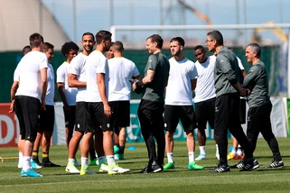 Juventus, terminato il primo allenamento americano