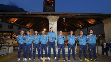Bormio, bagno di folla per il Torino
