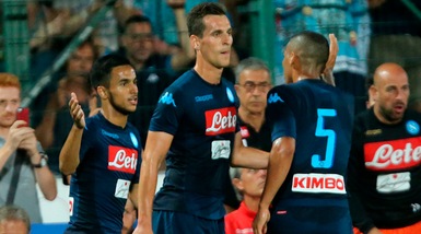 Napoli-Chievo 1-1, Ounas salva Sarri dalla prima figuraccia
