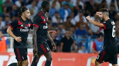 Craiova-Milan 0-1: Ricardo Rodriguez firma la prima vittoria