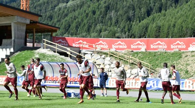 Torino, il saluto a Bormio: domani l'amichevole col Guingamp