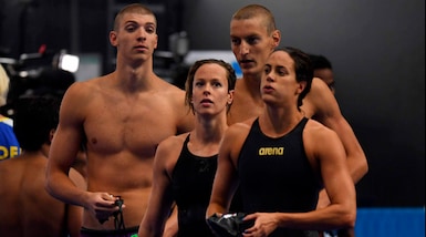 Mondiali nuoto: Italia quinta nella 4x100 mista, Usa oro e record