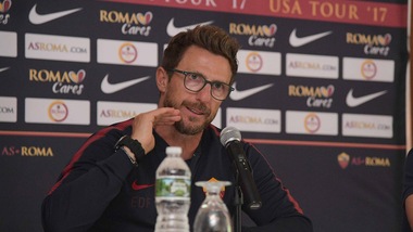 Di Francesco: «Juventus favorita ma la Roma le darà fastidio»