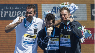 Tuffi, storico bronzo per l'Italia: la gioia di De Rose