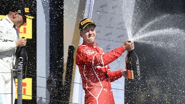 F1, Gp Ungheria: Vettel trionfa all'Hungaroring, è doppietta Ferrari!