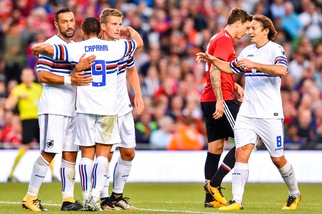 Serie A Sampdoria, Praet non basta: successo Manchester United