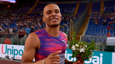 Atletica, De Grasse lascia i Mondiali per infortunio