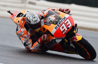 MotoGp, Brno: Marquez e Folger nelle libere, Rossi terzo