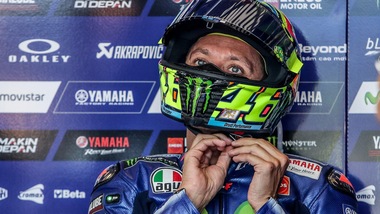 MotoGp, Rossi: «Bene la prima fila, ma dobbiamo migliorare»