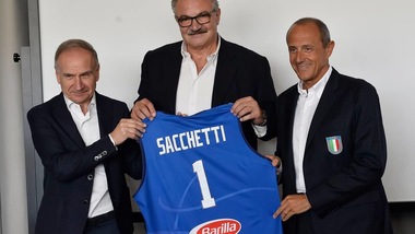 Nazionale, presentato Sacchetti: «Un sogno che si realizza»