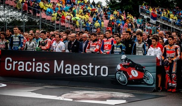 Moto, sula pista di Brno il ricordo di Nieto
