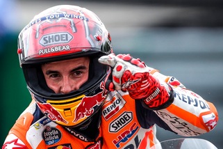 MotoGp, Marquez: «Ho vinto la gara rischiando»