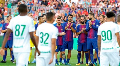 Chapecoense ko ma felice: il Barcellona vince il 'Gamper' più commuovente
