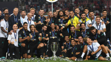 Supercoppa Europea: Real Madrid-Manchester United 2-1, Zidane cannibale