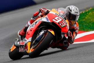 MotoGp Austria, Marquez: «Contenti delle prime prove»