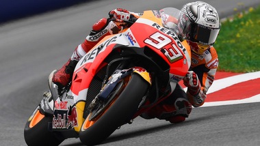 MotoGp Austria, Marquez: «Contenti delle prime prove»