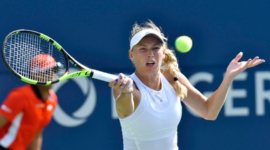 Tennis, Toronto: Wozniacki elimina Pliskova sotto la pioggia