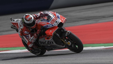 MotoGp Austria, Lorenzo: «Un grande terzo posto»