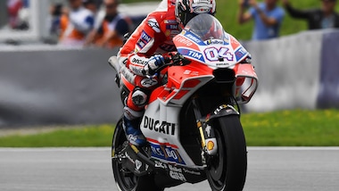 MotoGp Austria, Dovizioso: «Bravi a reagire»