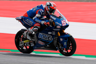 Moto2 Austria, Pasini conquista la pole