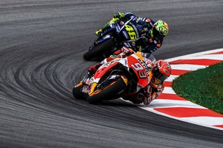 MotoGp Austria: la vittoria di Marquez vale 2,50, Rossi rimonta da 9,00